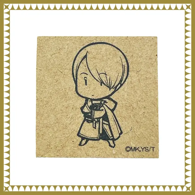 木製ちびキャラスタンプ（オルトヴィーン）