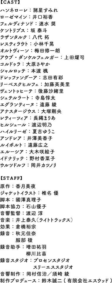 キャスト一覧