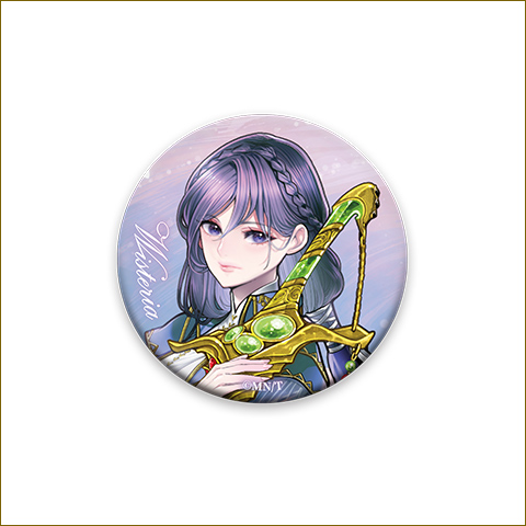 缶バッジ（ウィステリア）