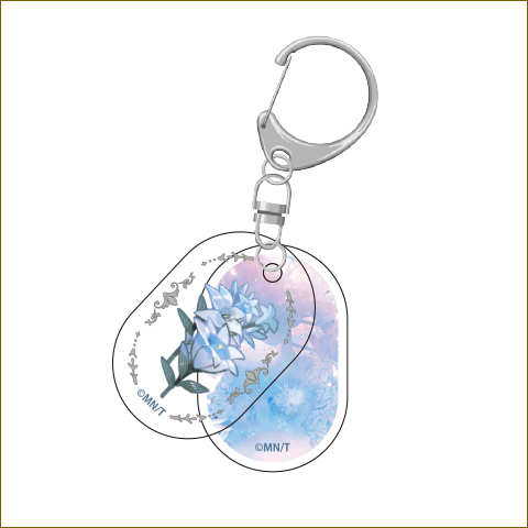 2連アクリルキーホルダー