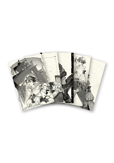 アンティーク風ポストカードセット2